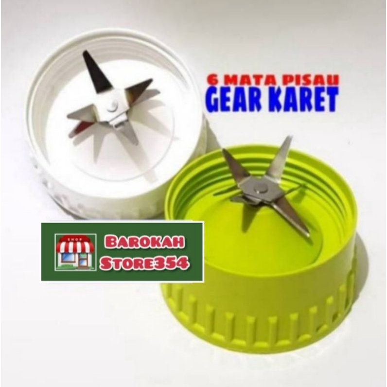 Mounting 6 Mata Pisau Model Miyako Lama - National - Mangkok Pisau Blender