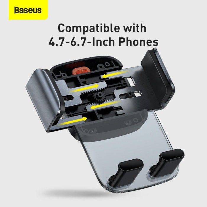 Baseus Car Mount Holder Dashboard 360 Mobile - Easy Control Clap Sunction Holder