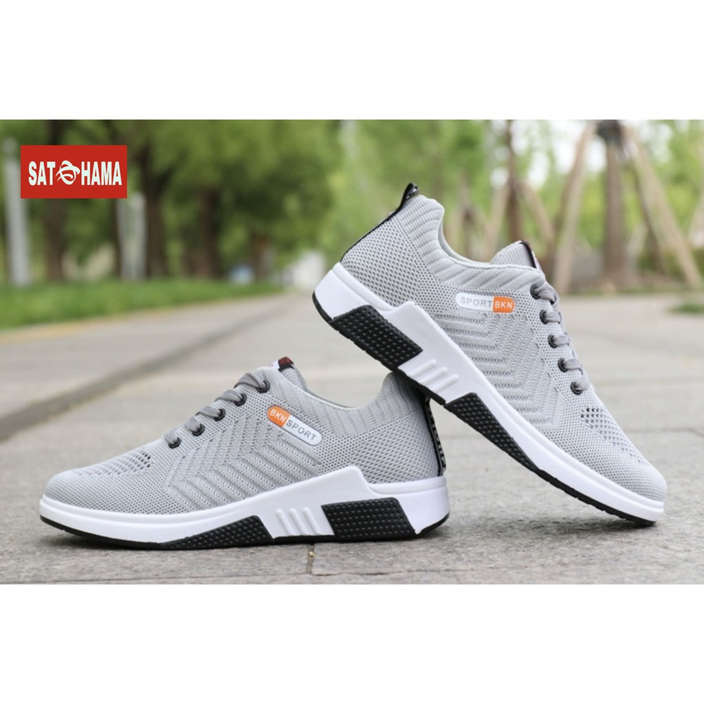 Satohama Sepatu Pria New Fashion Sneakers Soft Casual Sports Shoes