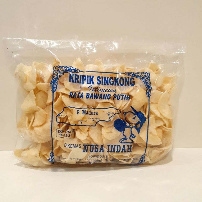 

kripik singkong rasa bawang