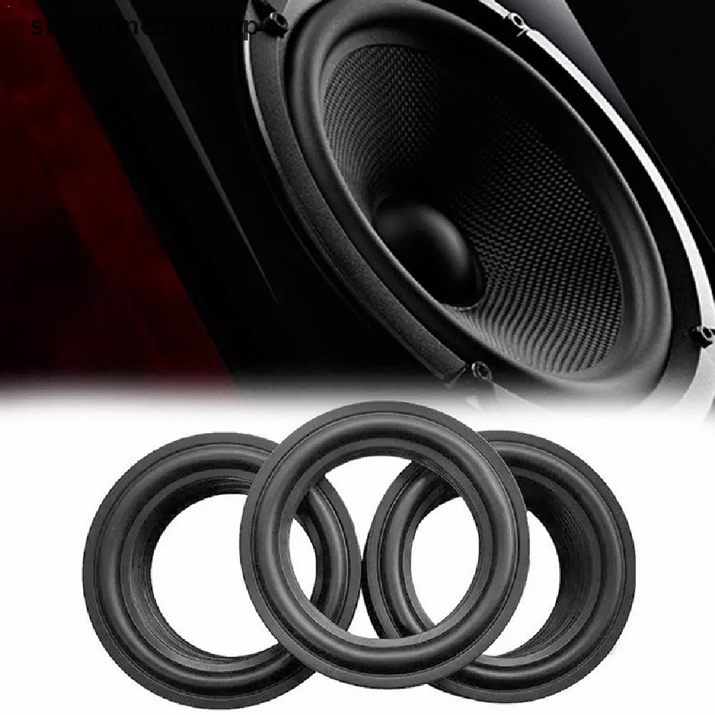 Sho Ring Karet Woofer Pinggiran Speaker Surround Ukuran 3-12 Inci