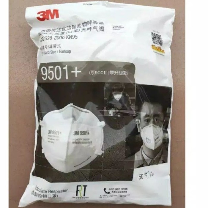 masker KN95/N95 3m 9501+