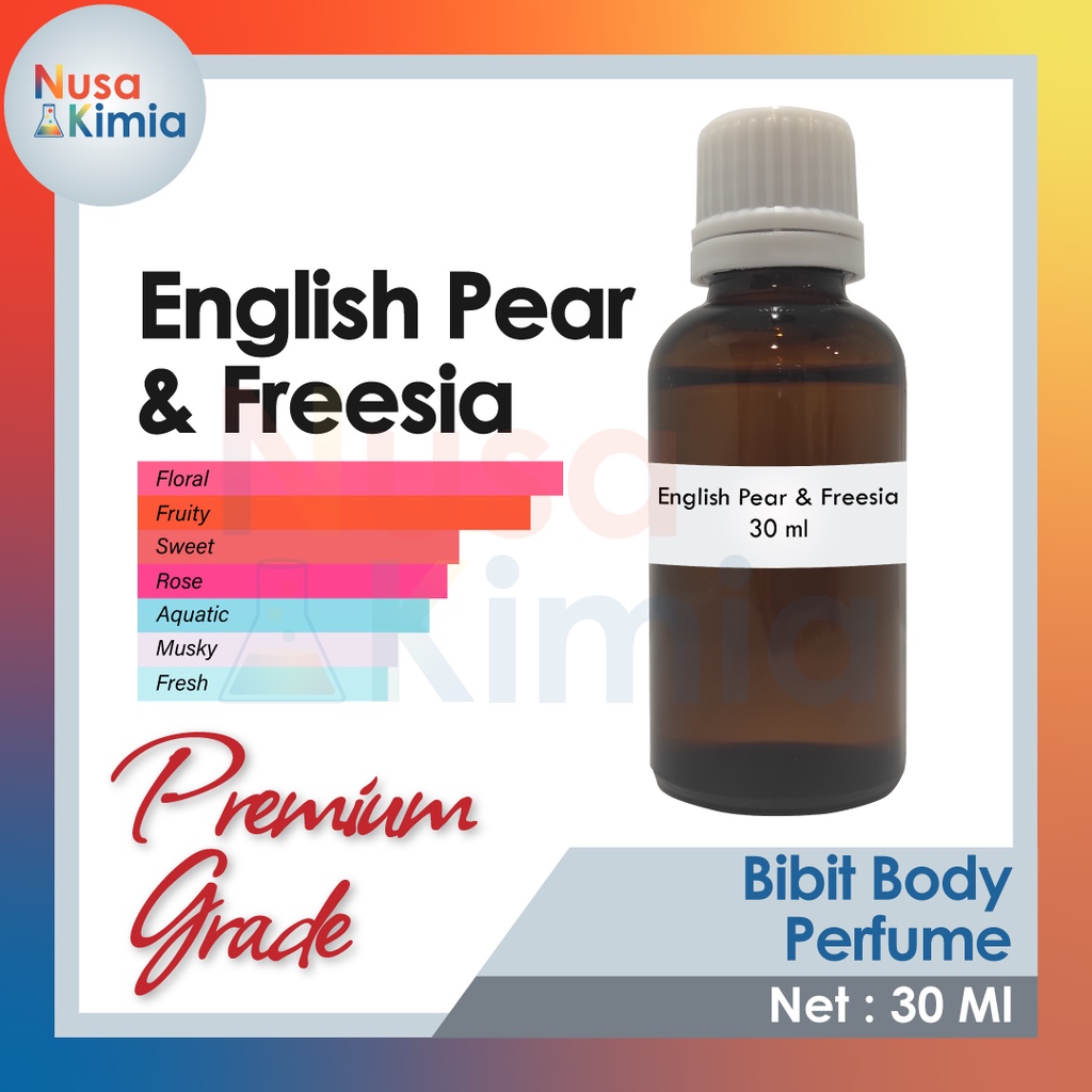 Bibit Minyak Wangi Refill British Pear Premium Grade