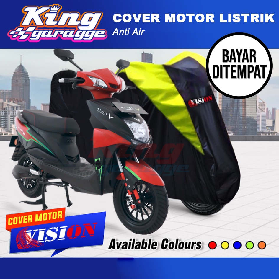Cover Motor Listrik/ Selimut Motor listrik Volta /Jas Motor Listrik  Berkualitas /Sarung Motor Listr