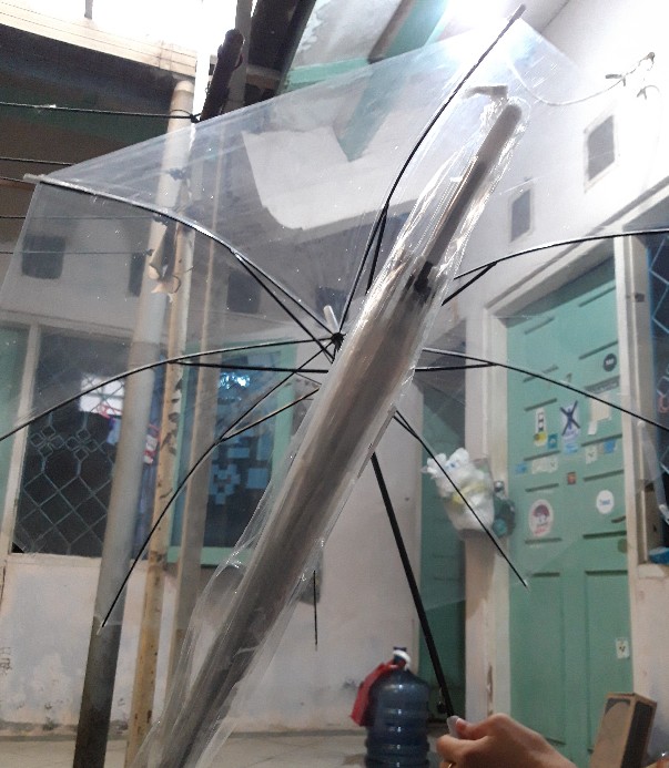 Payung Bening Transparan Japan Style