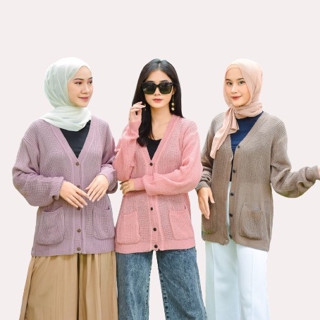 [✅COD] cardigan rajut || MERISSA OUTER || CARDIGAN WANITA