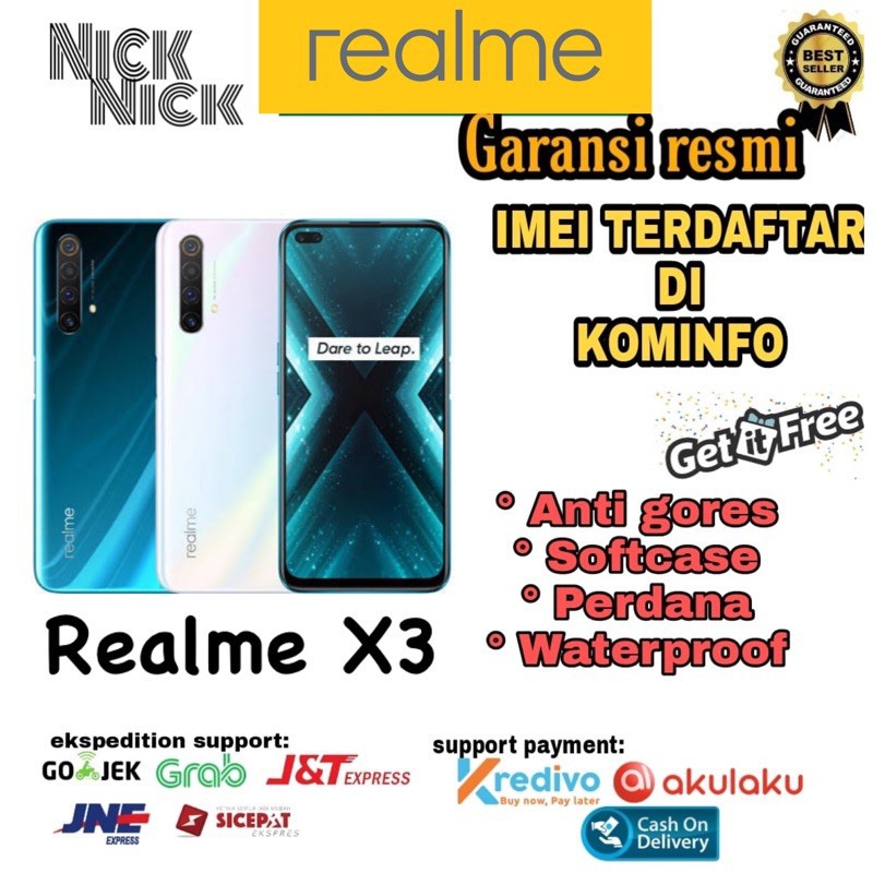 PROMO Cuci Gudang HP Realme X3 Super Zoom 12/256 Garansi Resmi