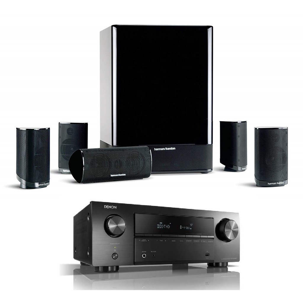 Home theater Paket Harman Kardon HKTS11 + Denon AVR X550BT / AVR X 550BT