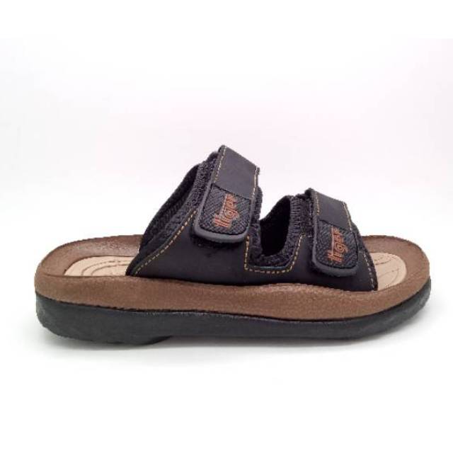 TIGER Sandal  Pria  E 319 Black Shopee Indonesia