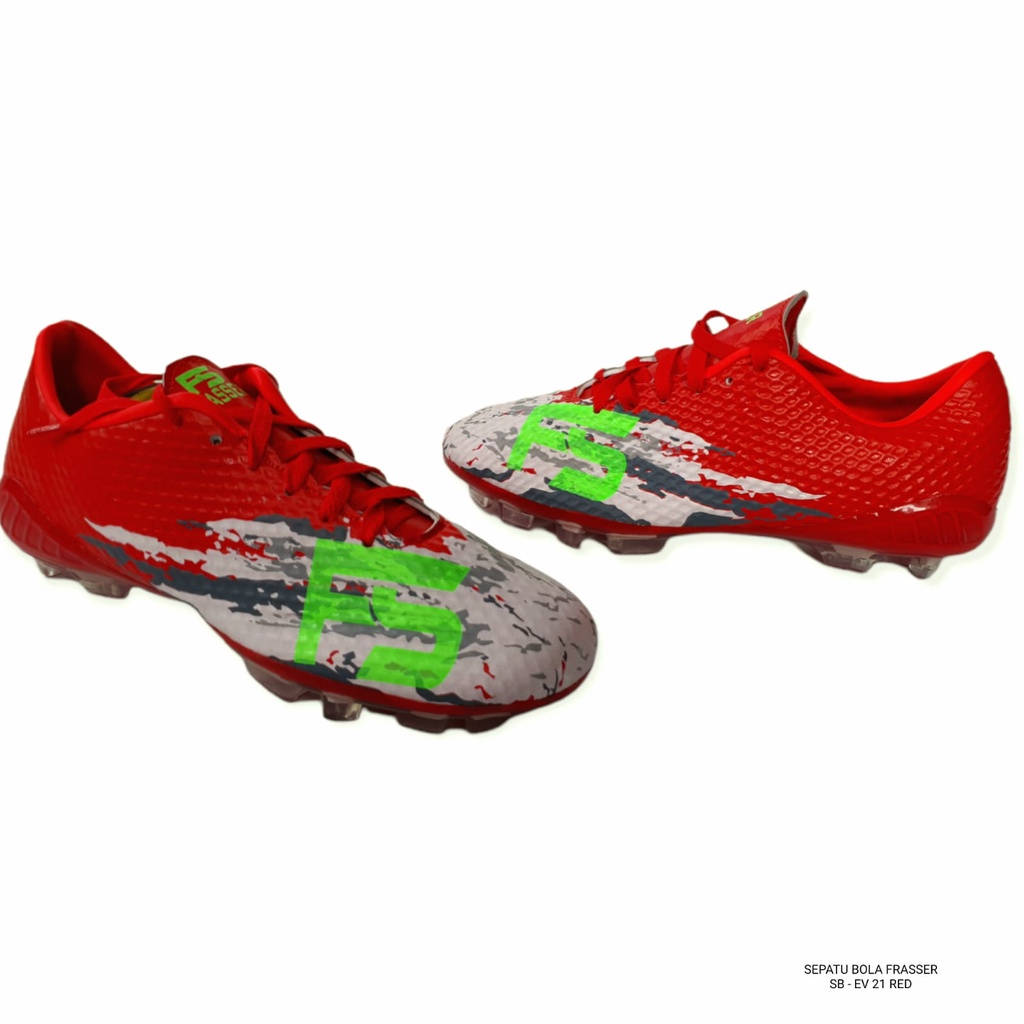 Frasser Sepatu Bola Running Jogging Conquer EV-SB 21 Merah