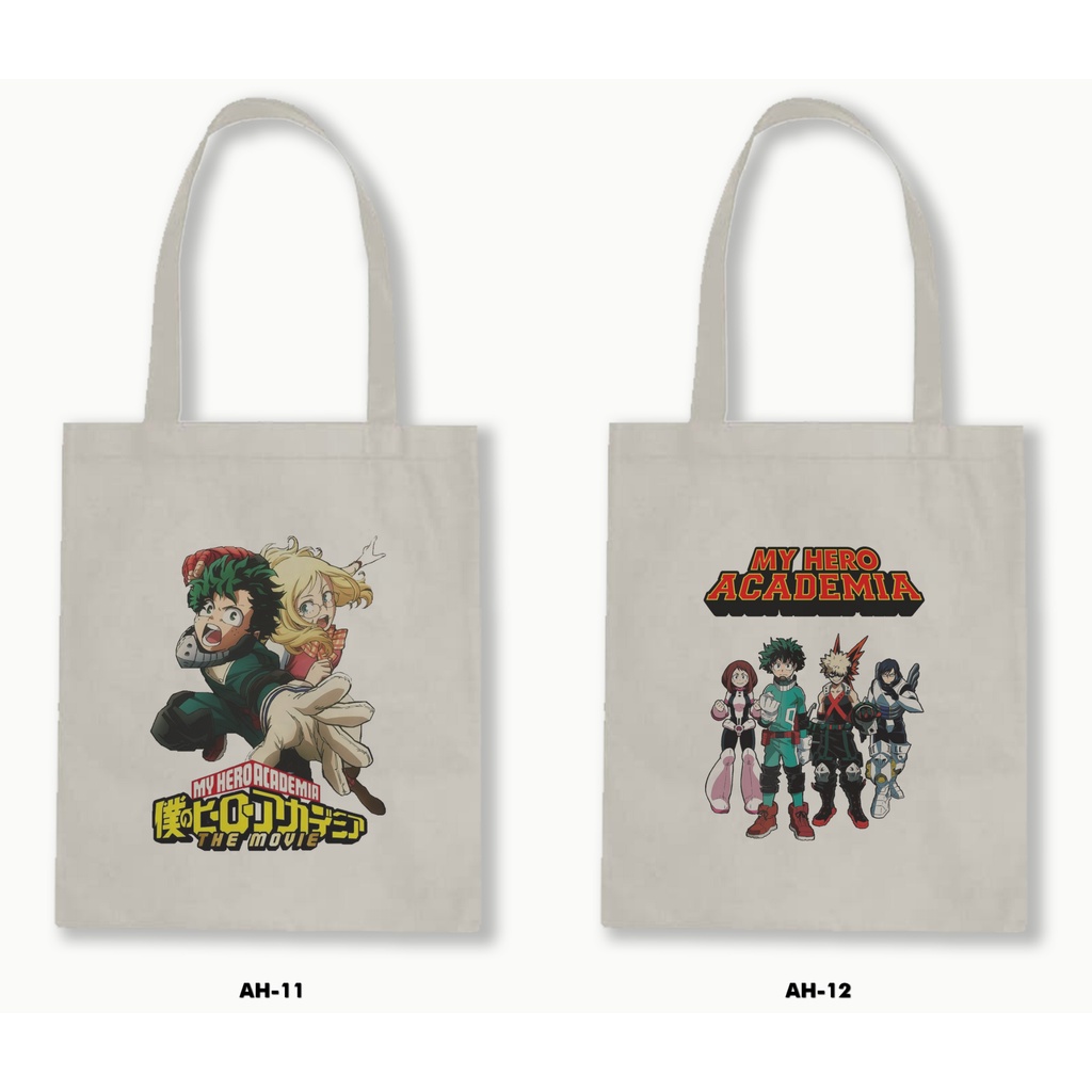 TOTE BAG BLACU - My Hero Academia / Boku no Hero Academia 01