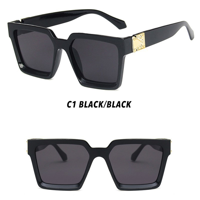 GO! KC343 KACAMATA FASHION WANITA FRAME BENTUK KOTAK - KACAMATA PETAK - KACAMATA RETRO KOREA
