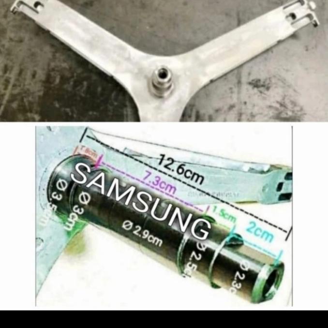 Spider Segitiga Mesin Cuci Samsung Ww75K52E0Uw/Se Ww75K52Eouw/Se Star