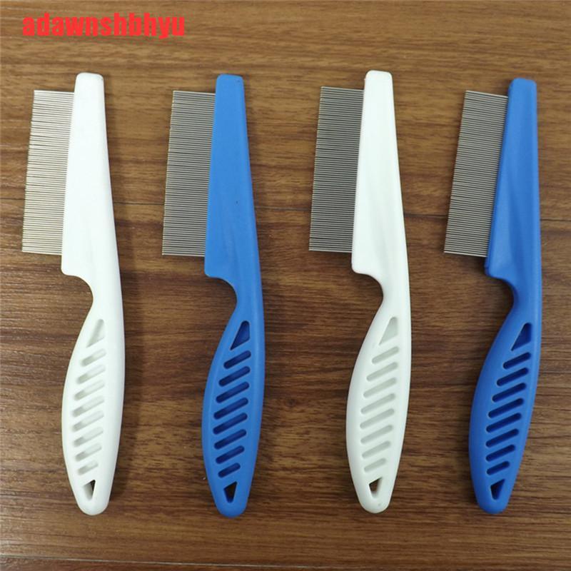 Sisir Kutu Halus Bahan Metal Untuk Anjing/Kucing