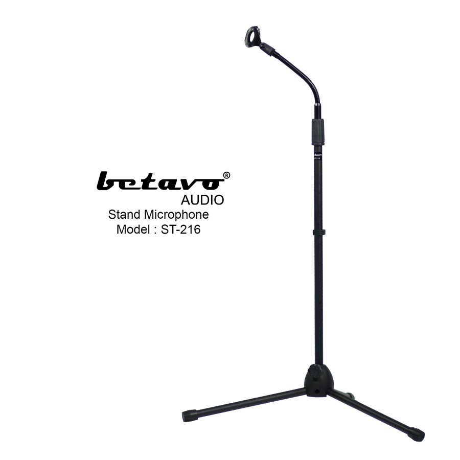 STANDING MIC LANTAI BETAVO ST 216 PROFESSIONAL STAND MICROPHONE