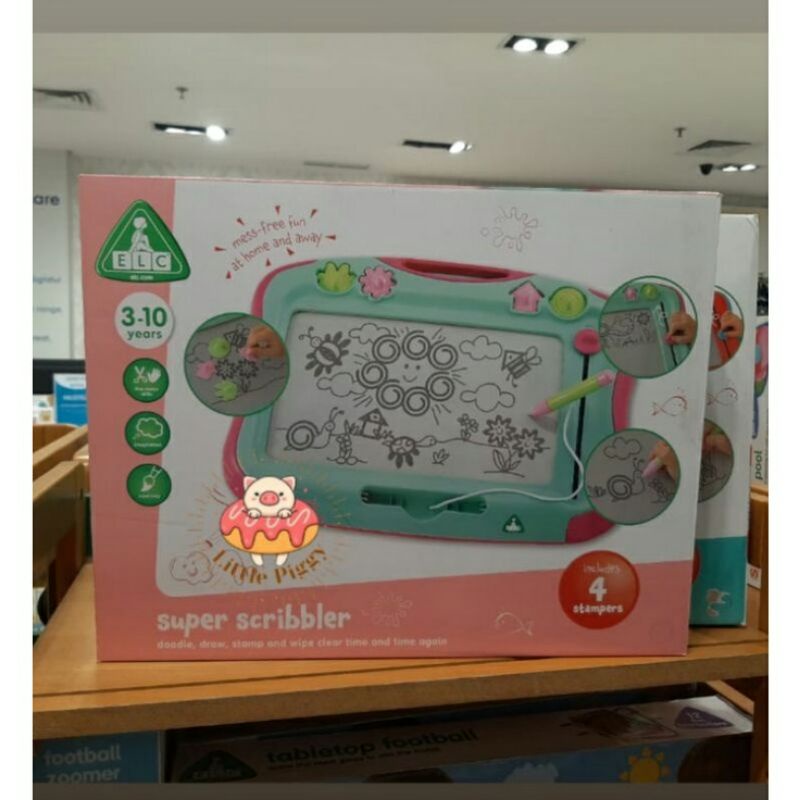 ELC super scribbler / mainan papan tulis