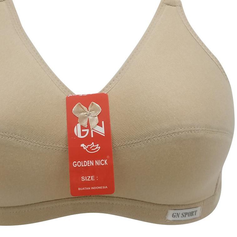 ➶ Golden Nick - Bra Sport BH G202 Bra Bahan Kaos Mudah Menyerap Keringat ♖