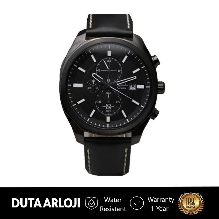 Alexandre Christie AC 6550 MC LIPBA Analog Men Leather