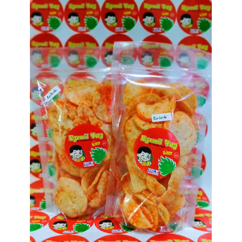 

opak singkong mini berbagai rasa kemasan 50gr/100gr/200gr gurih dan renyah