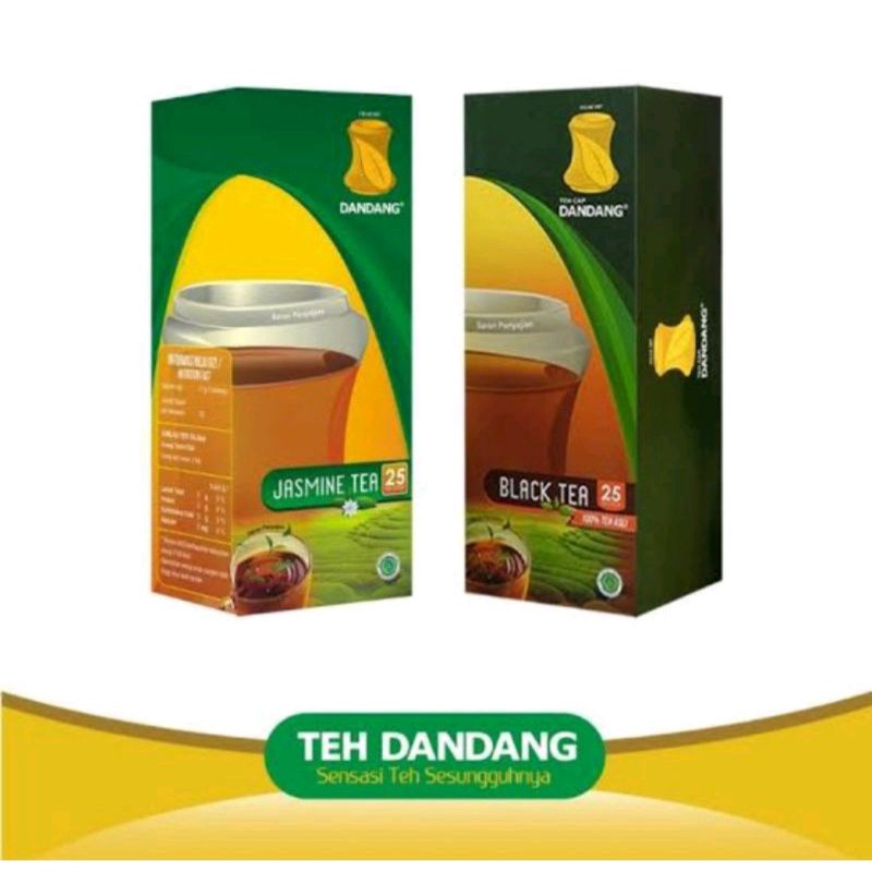 

DANDANG TEH CELUP 25S JASMINE TEA/BLACK TEA