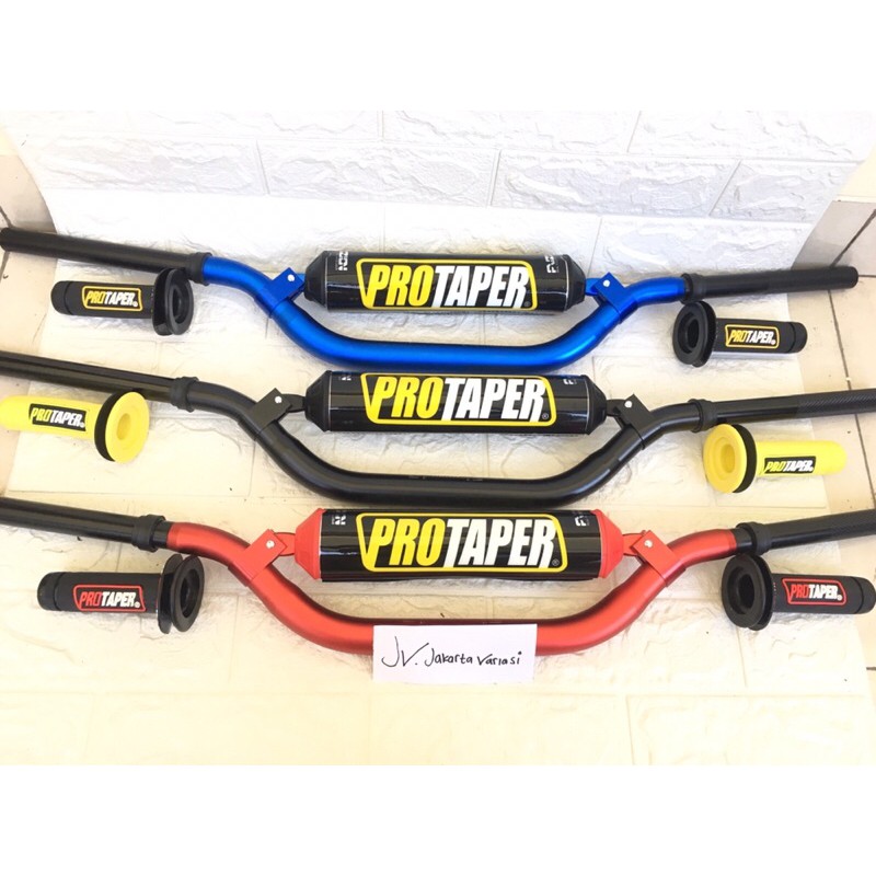 Stang fatbar protaper tipe high low twinwall plus handgrip stang klx crf vixion tiger verza megapro