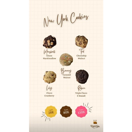 

NY Cookies