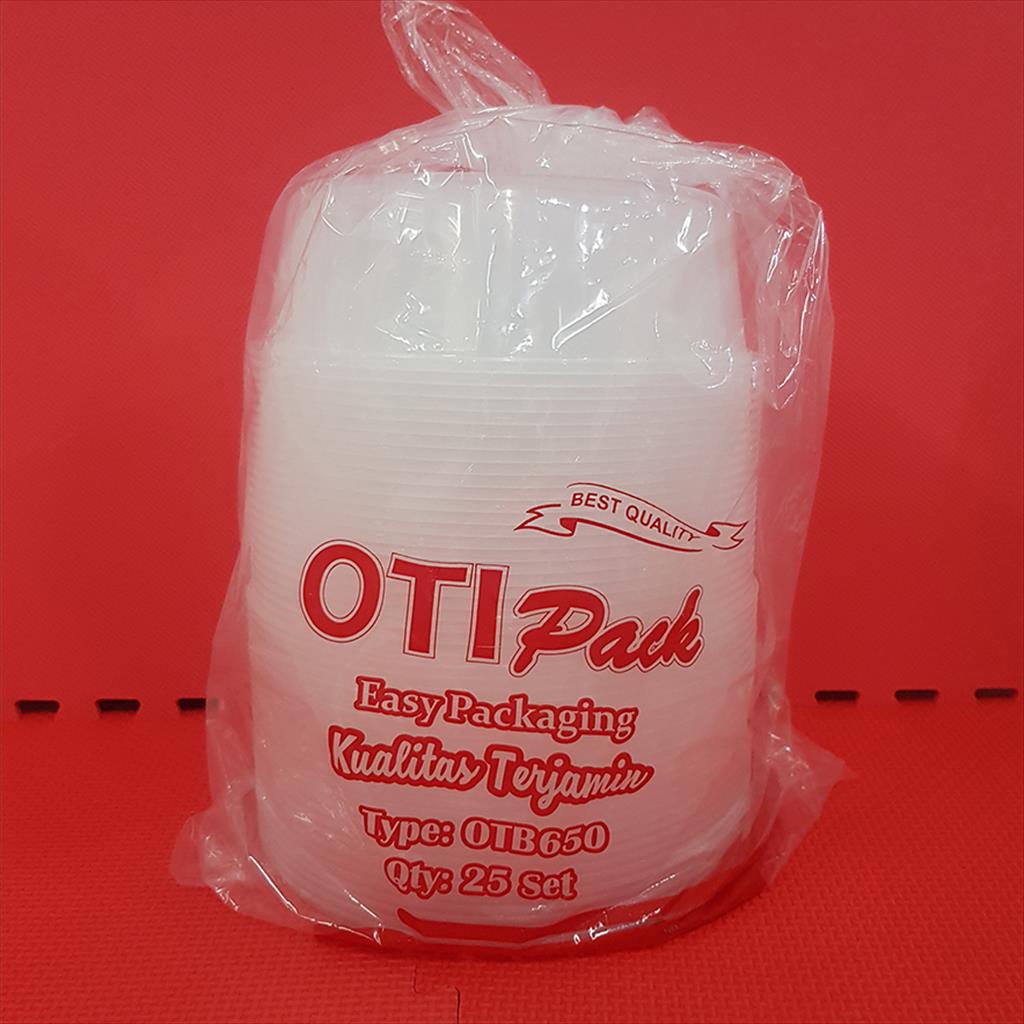 Thinwall Bulat 650ML/ Food  Container Mangkok Mangkuk OTBS650