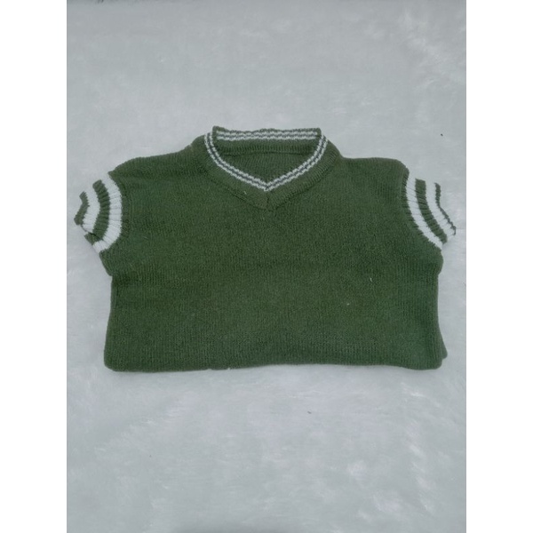Unisex Vest Rompi Rajut Anak Usia 3-4 Tahun