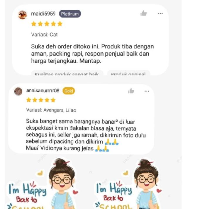 

GRATIS ONGKIR✅PAKET ALAT TULIS 9IN1 KARAKTER LUCU / ALAT TULIS SET / STATIONERY SET / PAKET ALAT TULIS KARAKTER|KD8