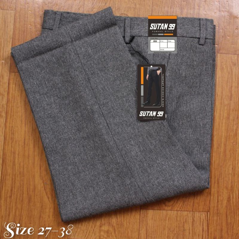 COD CELANA PANJANG KANTOR PRIA SLIMFIT SEMI WOL-3