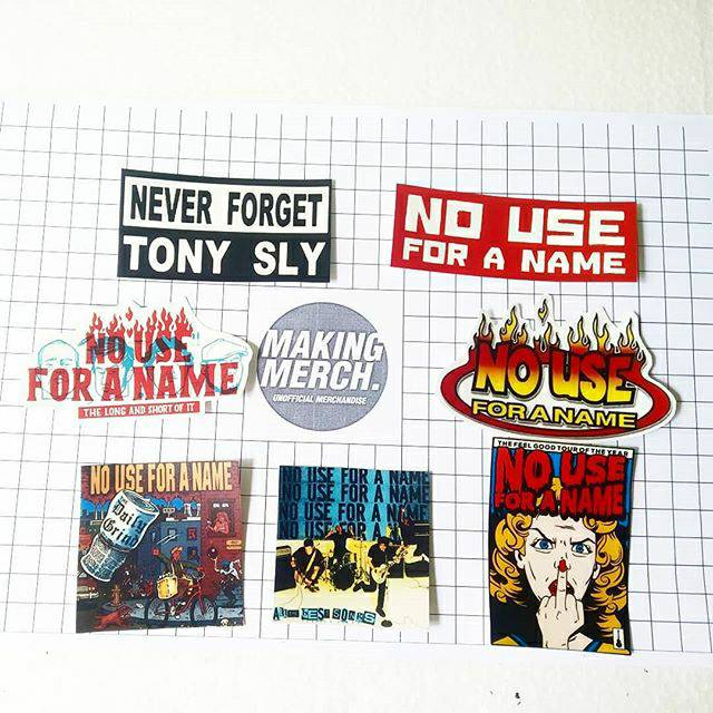 

STICKER No use for an name