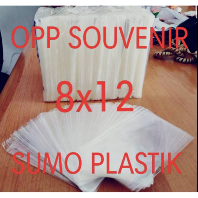 

PLASTIK OPP SOUVENIR 250 GRAM 8x12