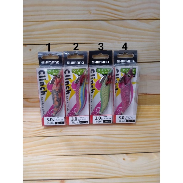 UMPAN SHIMANO SEPHIA EGI CLINCH QE 225Q - QE 230Q NEW