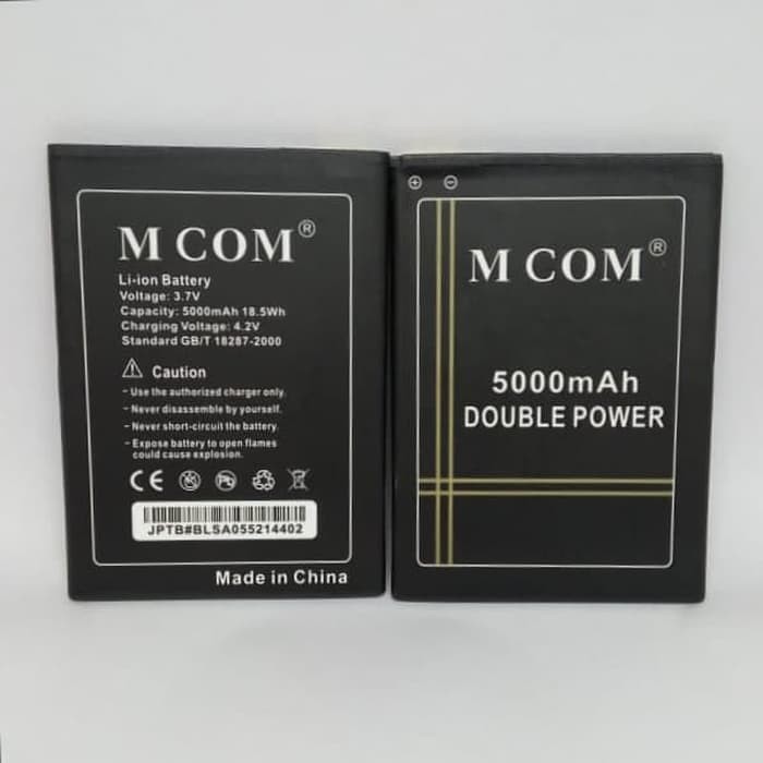 DISKON BATTERY BATERAI NUU X4 4G LTE NUBX4 DOUBLE POWER 5000MAH
