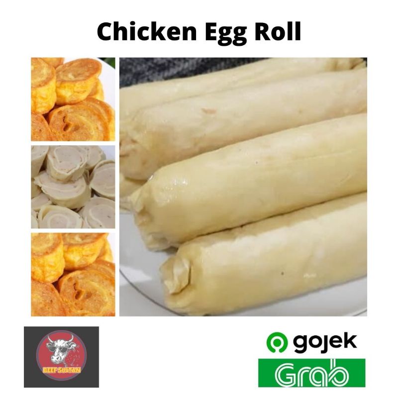 Jual Chicken Egg Roll Isi 3 Pcs | Egg Roll Ala Hokben | Rolade Telur ...