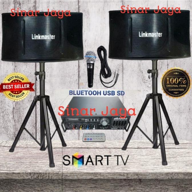 Paket Sound system Karaoke Linkmaster 10 inch
