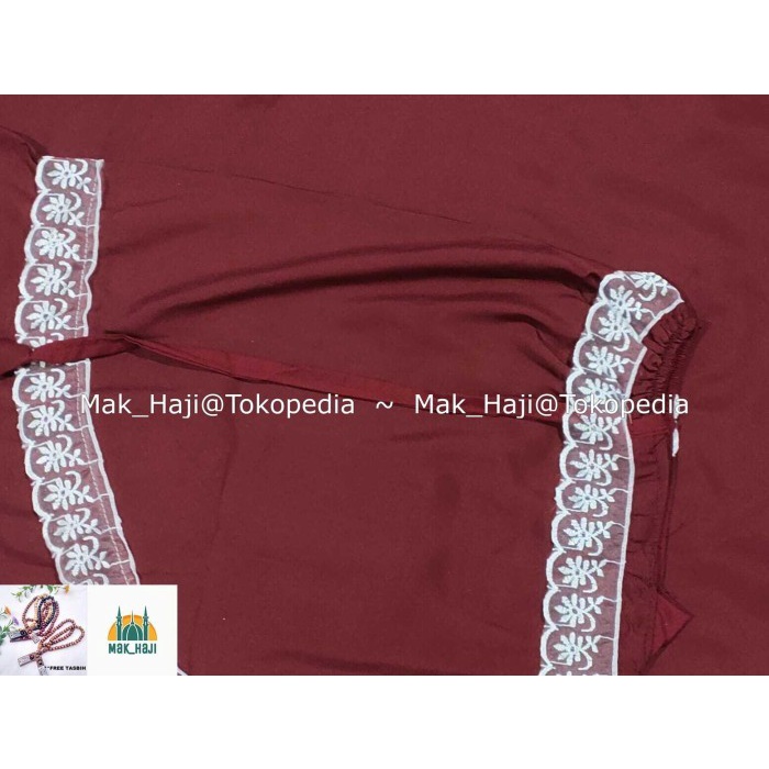 MUKENA DEWASA NAGITA SLAVINA RENDA - Marun