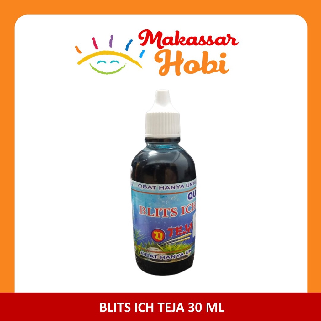 Blits Ich 30ml Obat Biru White Spot Pada Ikan Hias Aquarium Anti Jamur