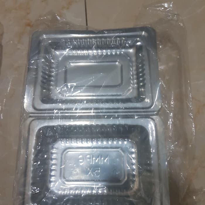 Mika kue Ukuran 5X/mika makanan/mika jajan pasar/ mika Bening tempat kue/mika kotak plastik