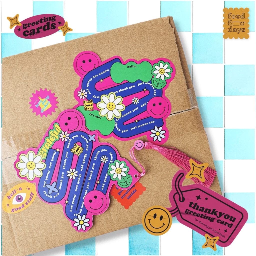 

Kartu Ucapan Terima Kasih / Thank You Greeting Card