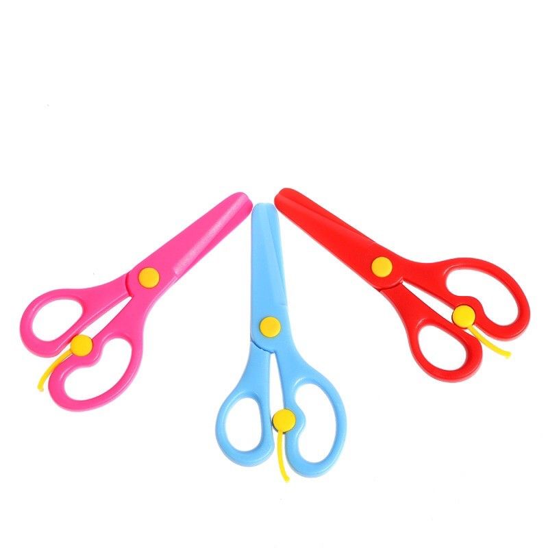 Rounded Scissors Gunting Anak Plastik Safety Scissors Ujung Rounded Gunting Aman Untuk Anak