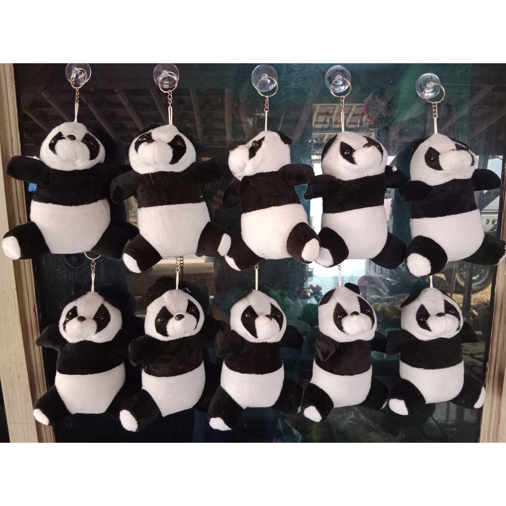 Boneka tempelan kaca isi 10pcs