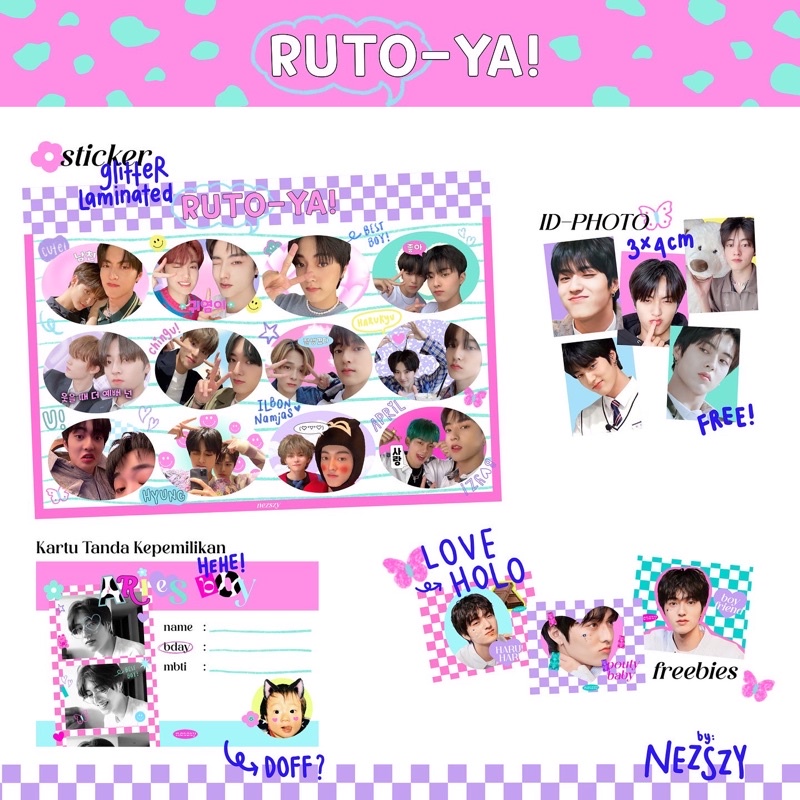 

RUTO-YA STICKER