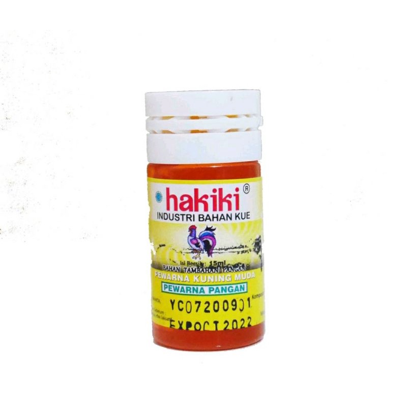 Hakiki Pewarna Makanan 15 ML - AYAM SUMBO / SUMBA - FOOD COLOURING