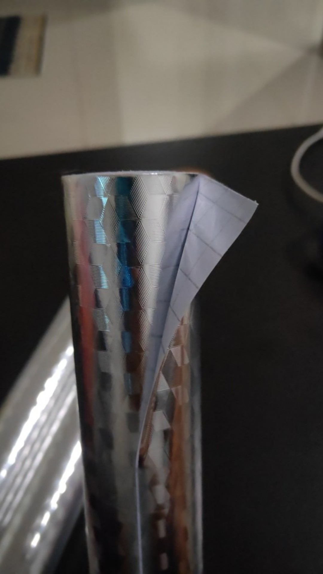 ? Hws Stiker Dinding Anti Air / Minyak Removable Bahan Aluminium Foil Untuk Dapur