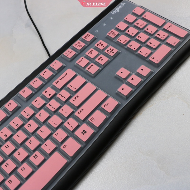 Skin Cover Pelindung Keyboard Logitech K120 Tahan Air