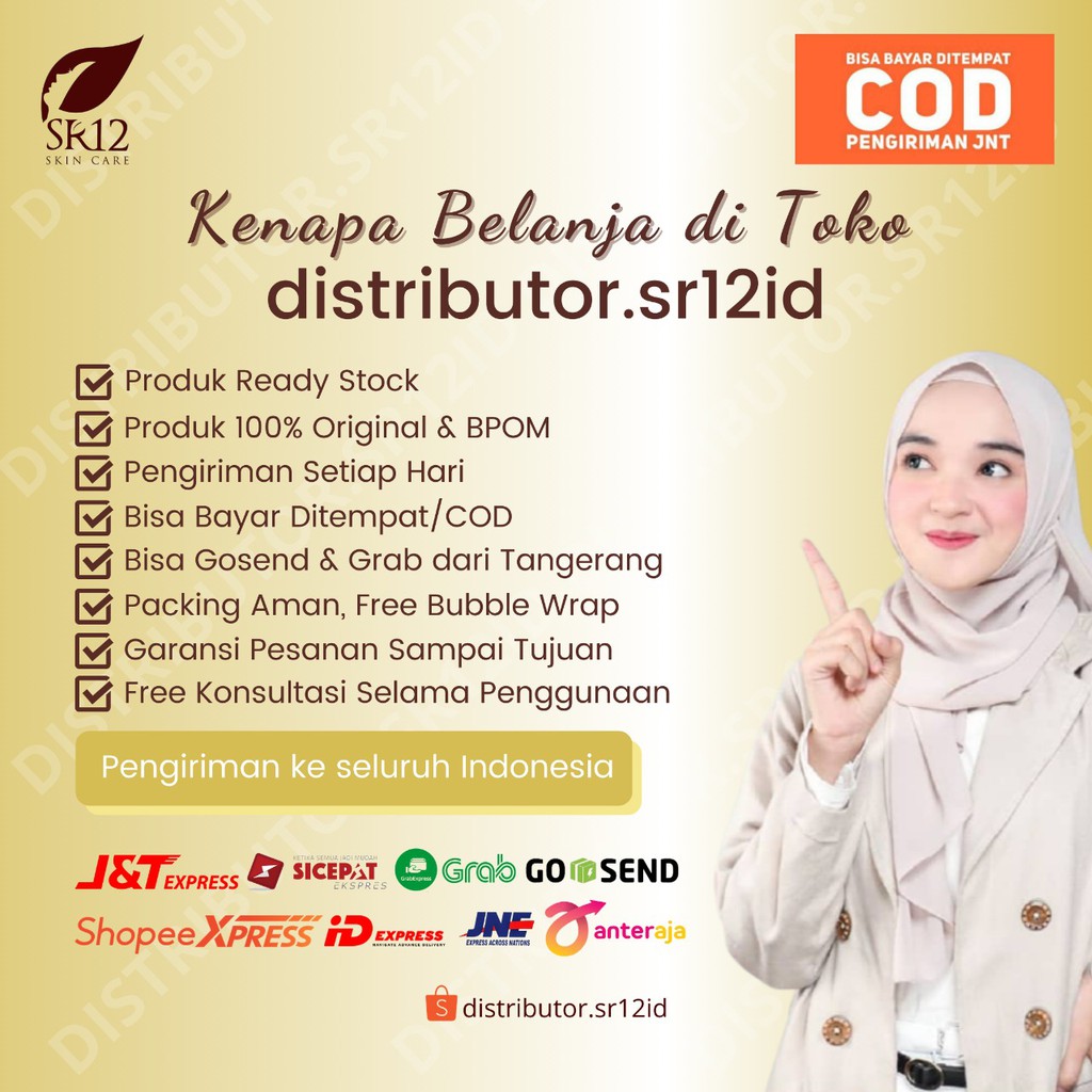 Paket Cleansing Pembersih Wajah SR12 Double Cleansing Perawatan Wajah Kulit Kombinasi Jerawat