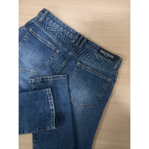 celana balmain paris rider