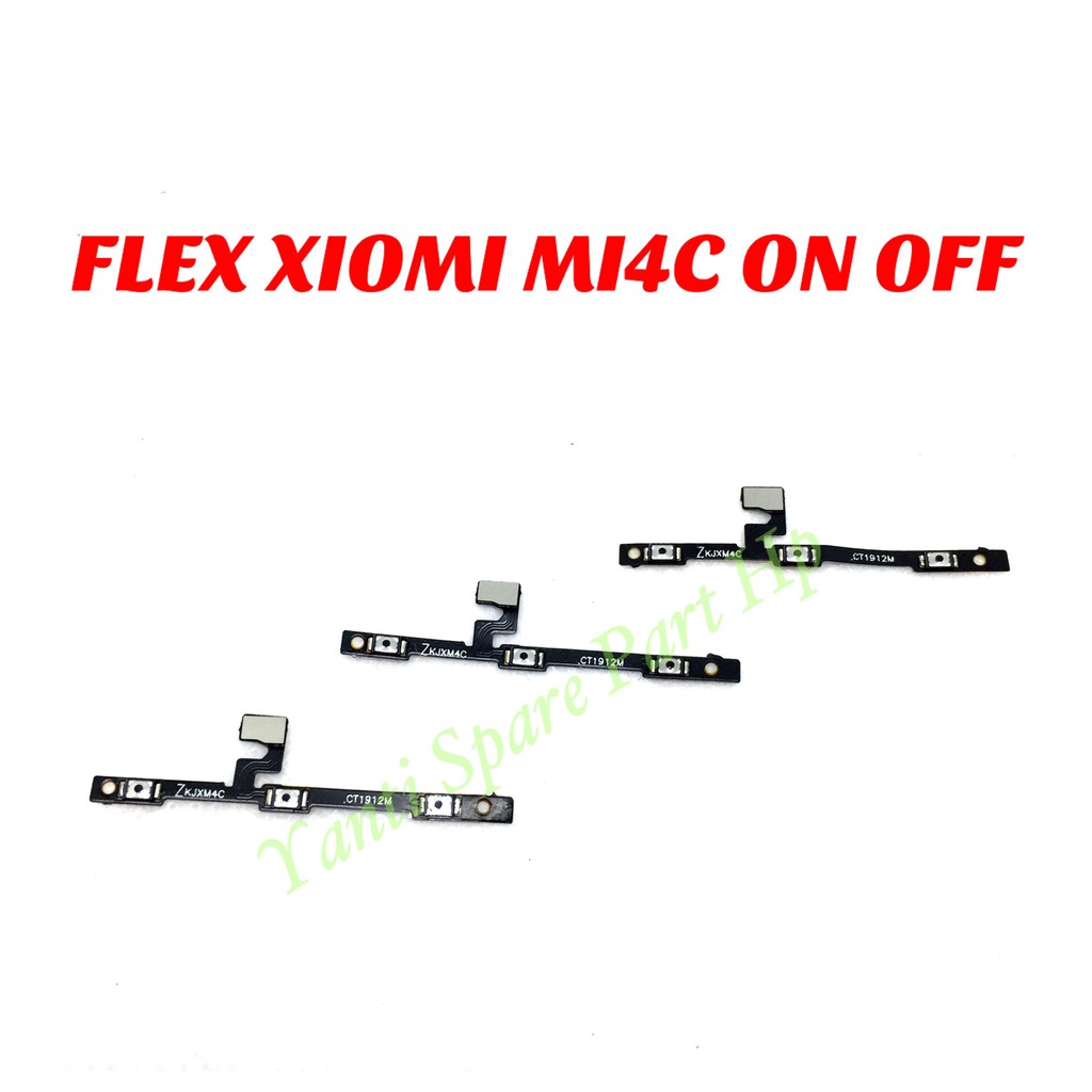 Flexible On Off Xiaomi Mi4C Mi 4C Terlaris New