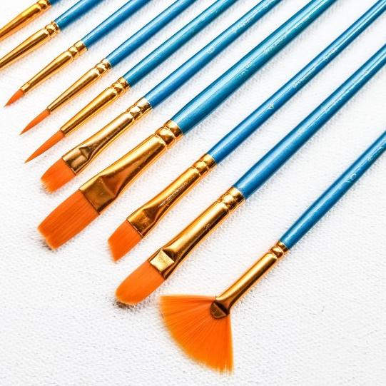 

♖ Kuas Lukis Giorgione set 10pcs G-198H / Paint Brush ♠